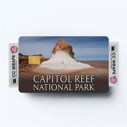 2PK Capitol Reef National Park Credit Card Vinyl Skin Decal