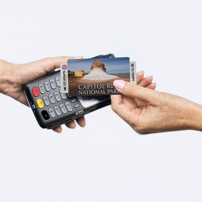 2PK Capitol Reef National Park Credit Card Vinyl Skin Decal