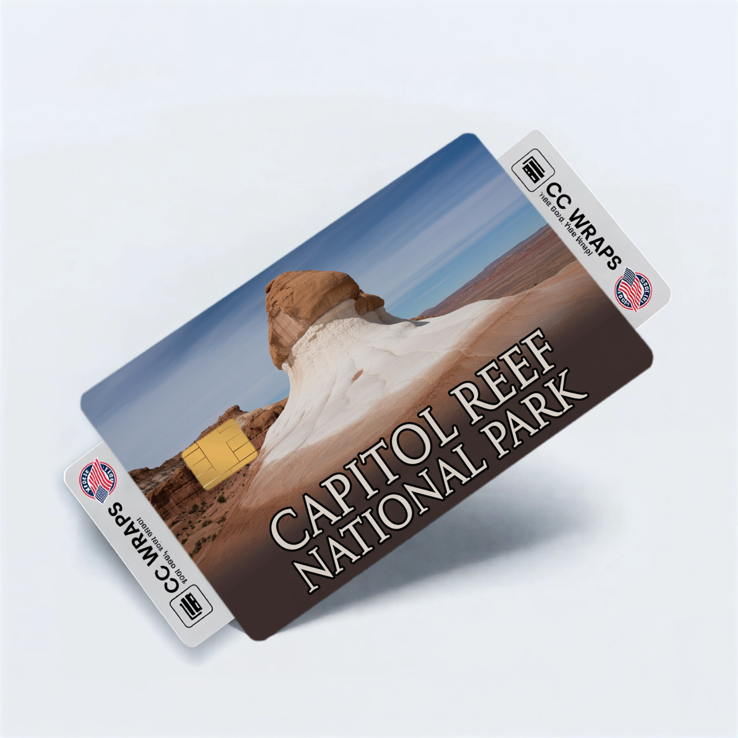 2PK Capitol Reef National Park Credit Card Vinyl Skin Decal