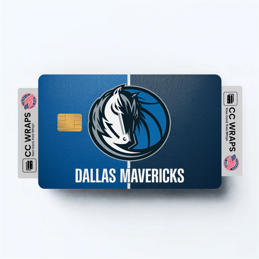 Dallas Mavericks Credit Card Skin Sticker | NBA Debit Card Cover
