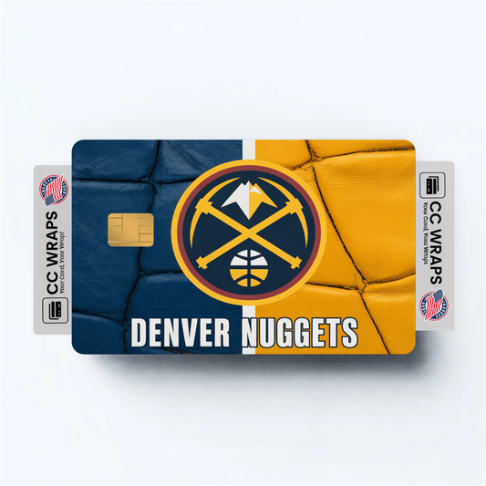 Denver Nuggets Credit Card Skin Sticker | NBA Debit Card Cover
