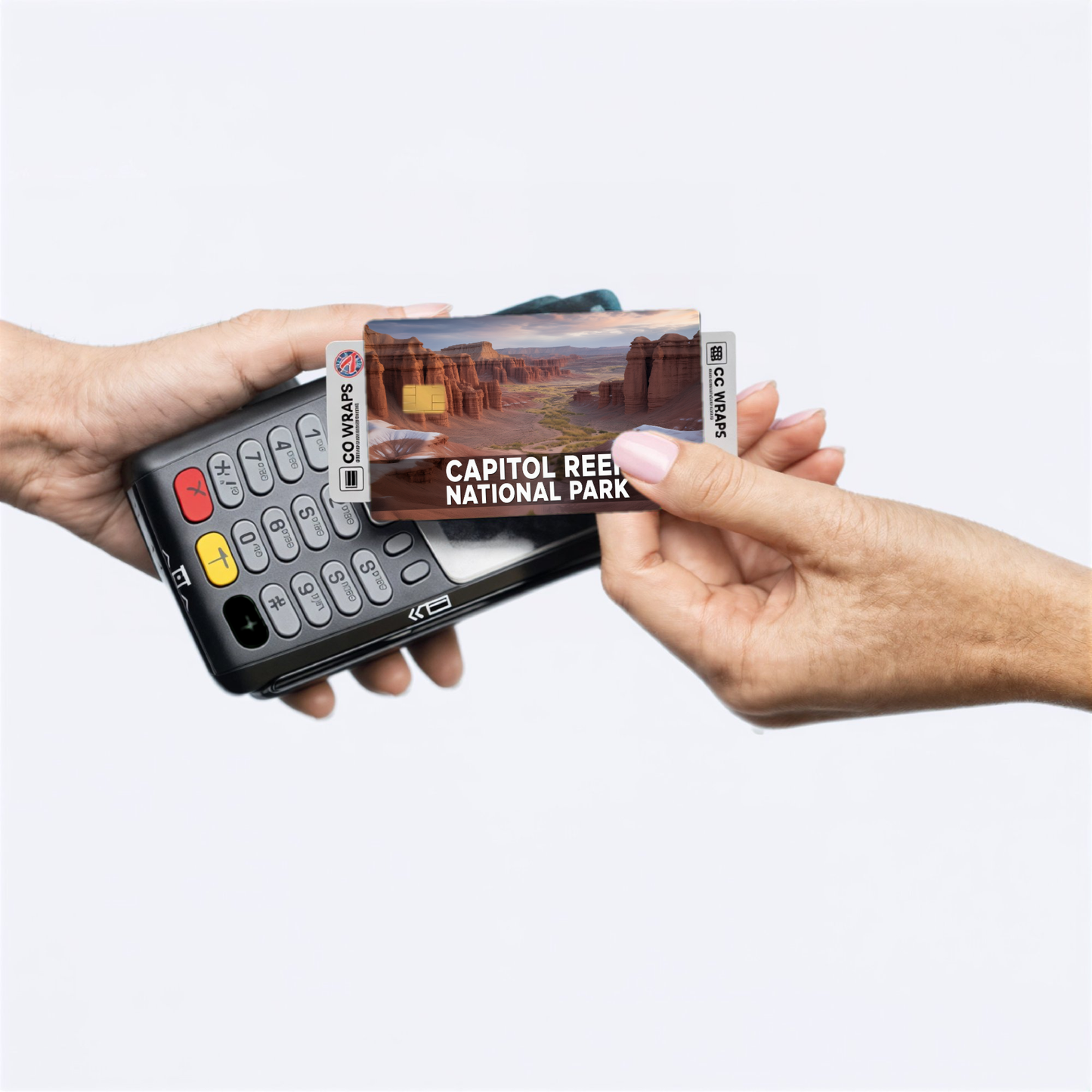2PK Capitol Reef National Park Credit Card Vinyl Skin Decal