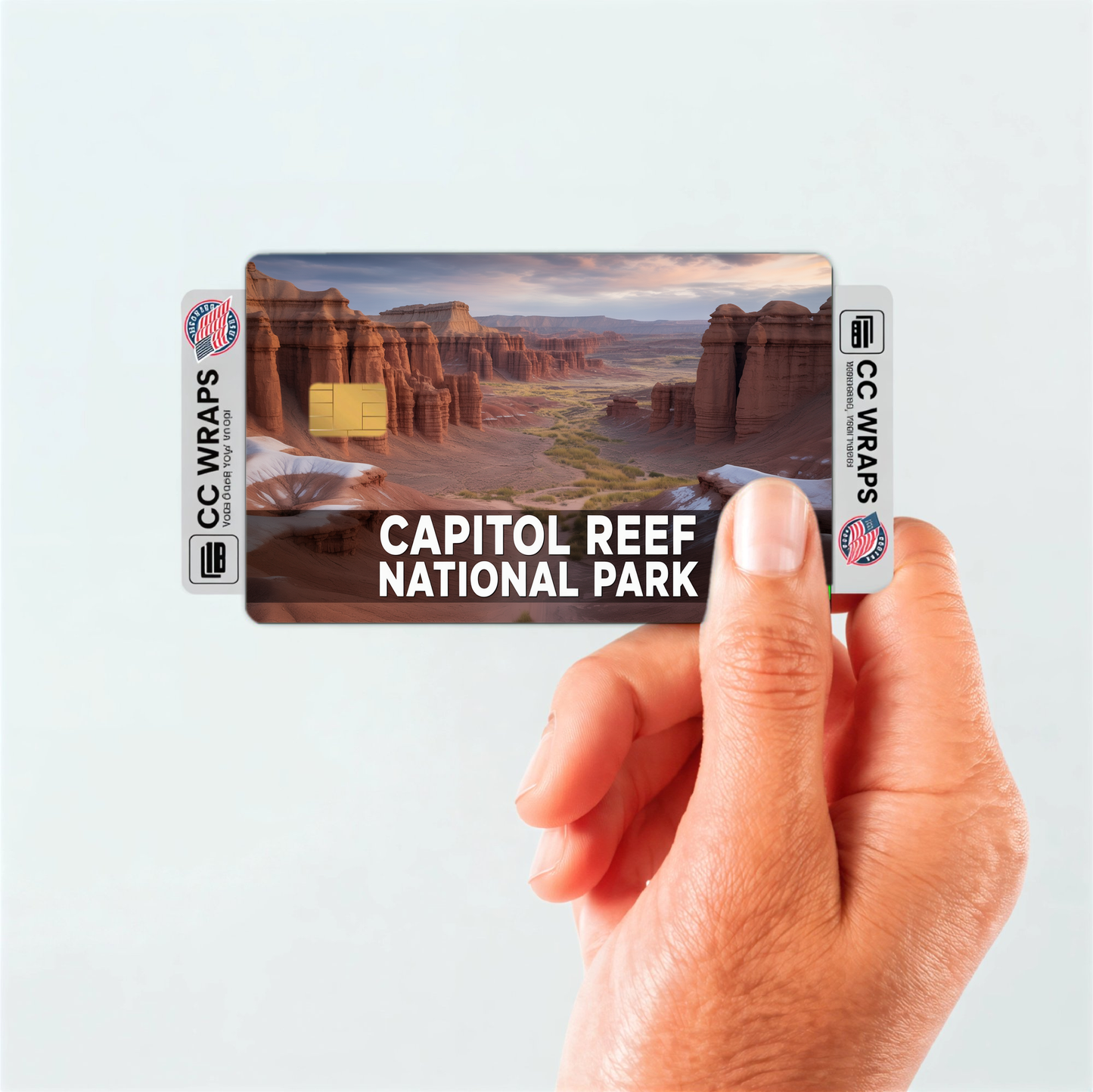2PK Capitol Reef National Park Credit Card Vinyl Skin Decal