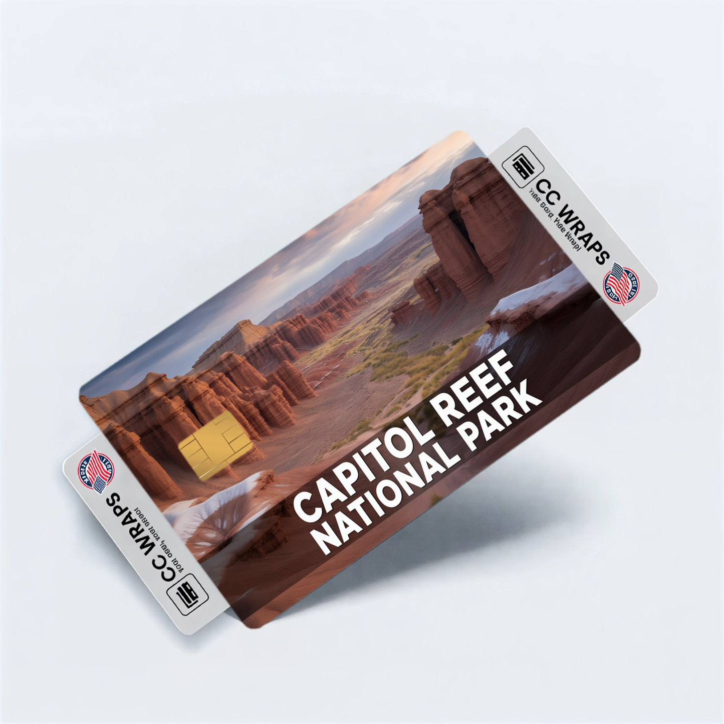 2PK Capitol Reef National Park Credit Card Vinyl Skin Decal