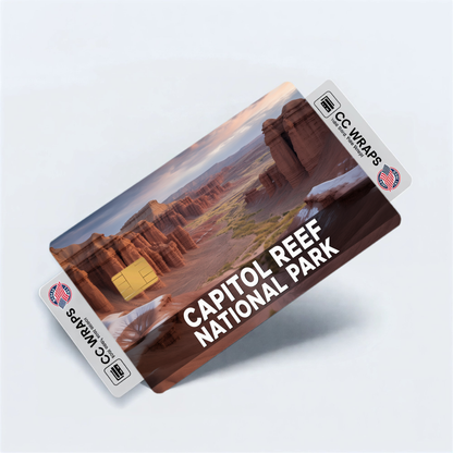 2PK Capitol Reef National Park Credit Card Vinyl Skin Decal