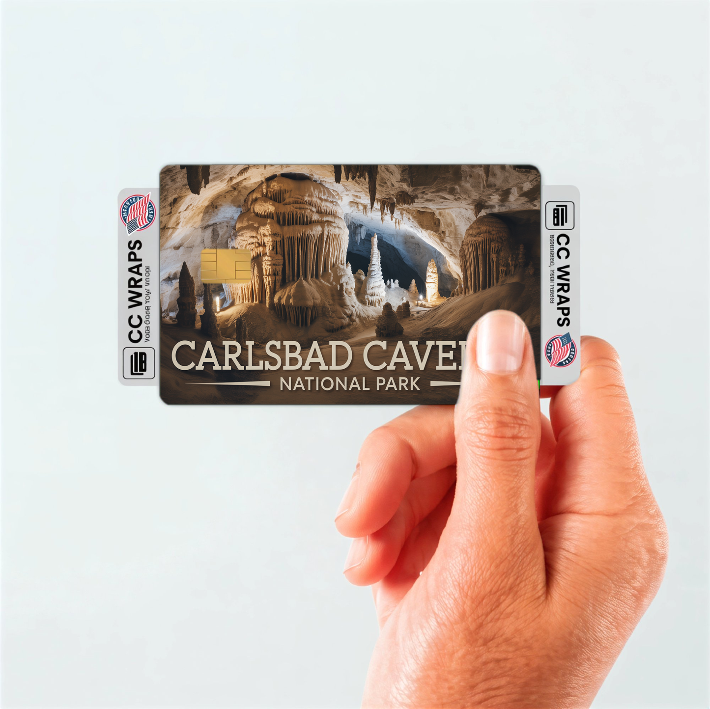 2PK Carlsbad Caverns National Park Credit Card Vinyl Skin Decal