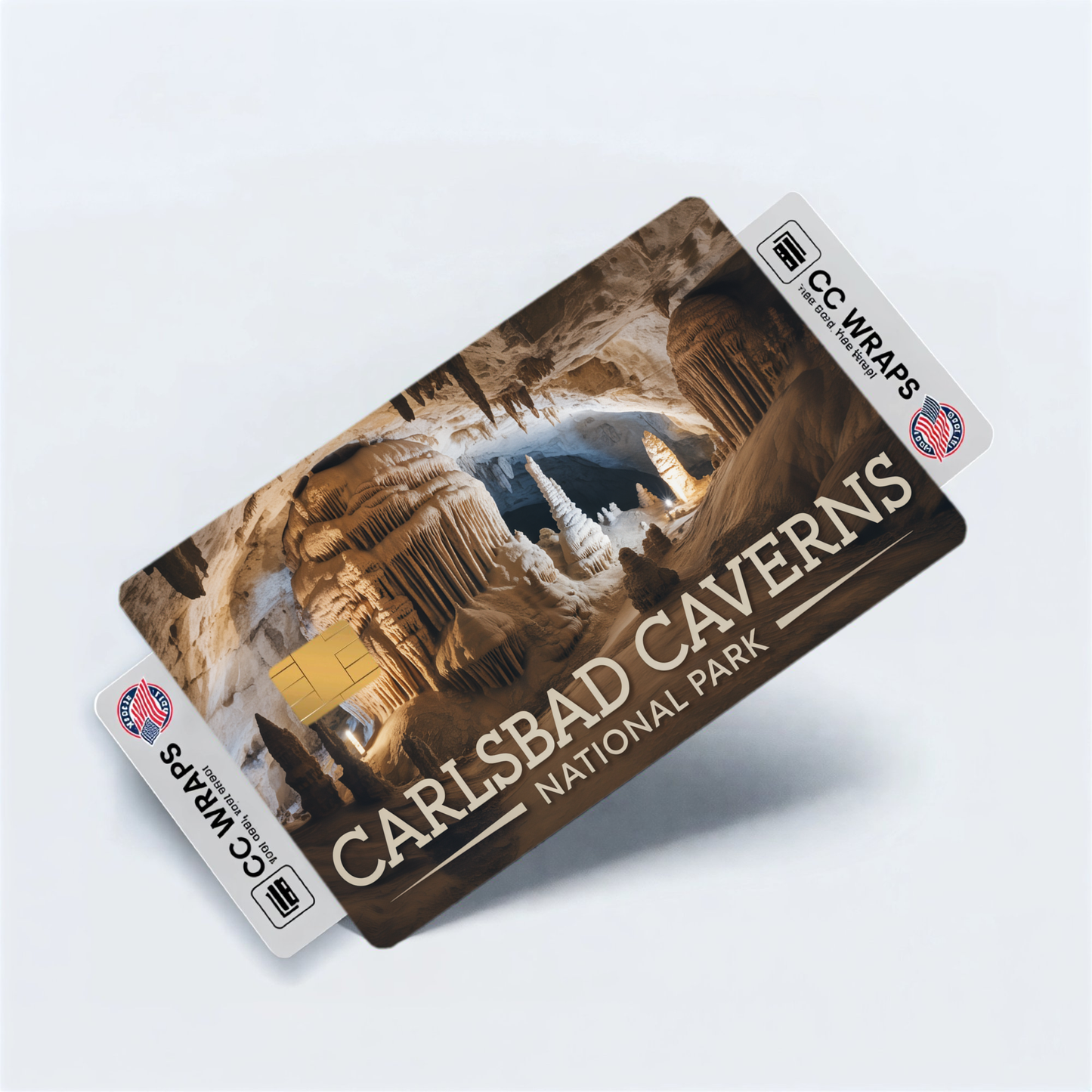 2PK Carlsbad Caverns National Park Credit Card Vinyl Skin Decal