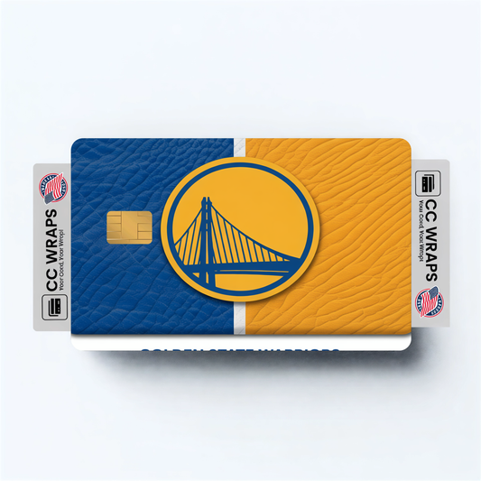 Golden State Warriors Credit Card Skin Sticker | NBA Debit Card Cover
