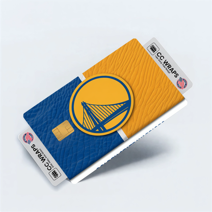 Golden State Warriors Credit Card Skin Sticker | NBA Debit Card Cover