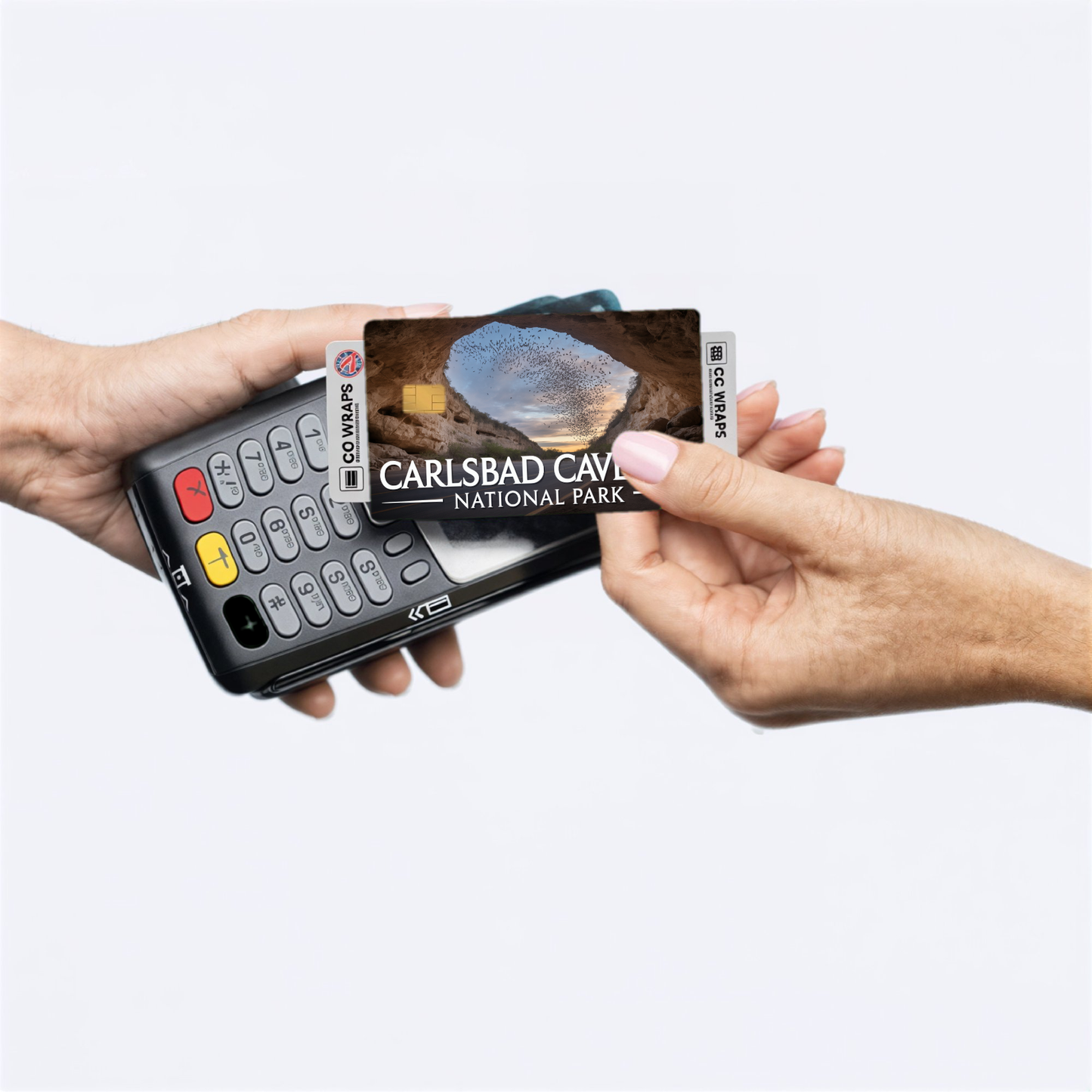2PK Carlsbad Caverns National Park Credit Card Vinyl Skin Decal