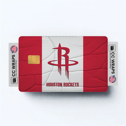 Houston Rockets Credit Card Skin Sticker | NBA Debit Card Cover