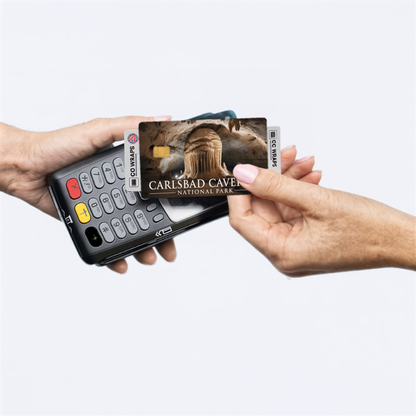 2PK Carlsbad Caverns National Park Credit Card Vinyl Skin Decal