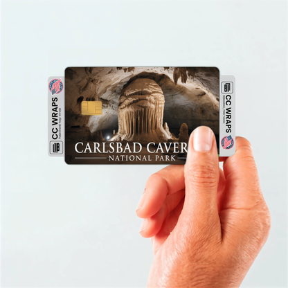 2PK Carlsbad Caverns National Park Credit Card Vinyl Skin Decal