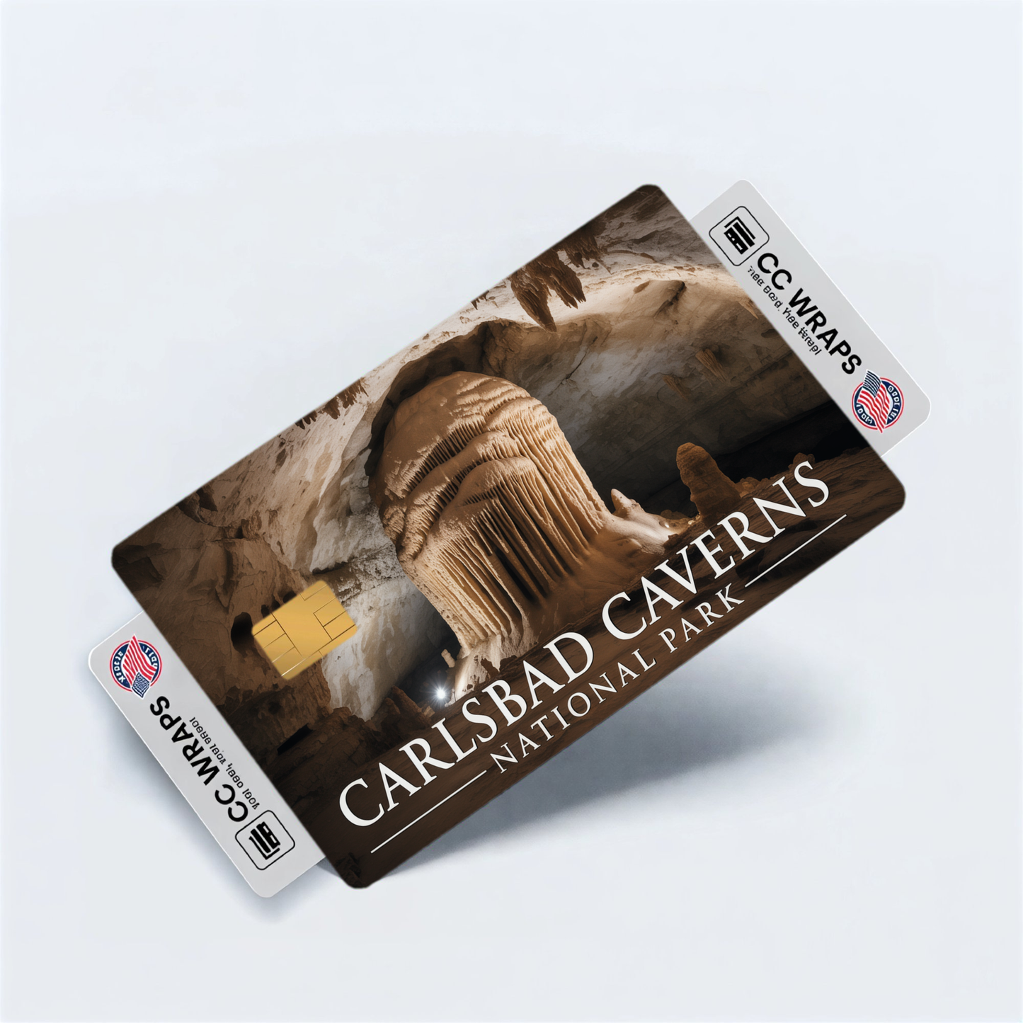 2PK Carlsbad Caverns National Park Credit Card Vinyl Skin Decal