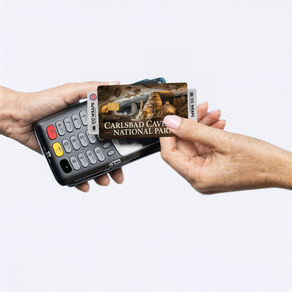 2PK Carlsbad Caverns National Park Credit Card Vinyl Skin Decal