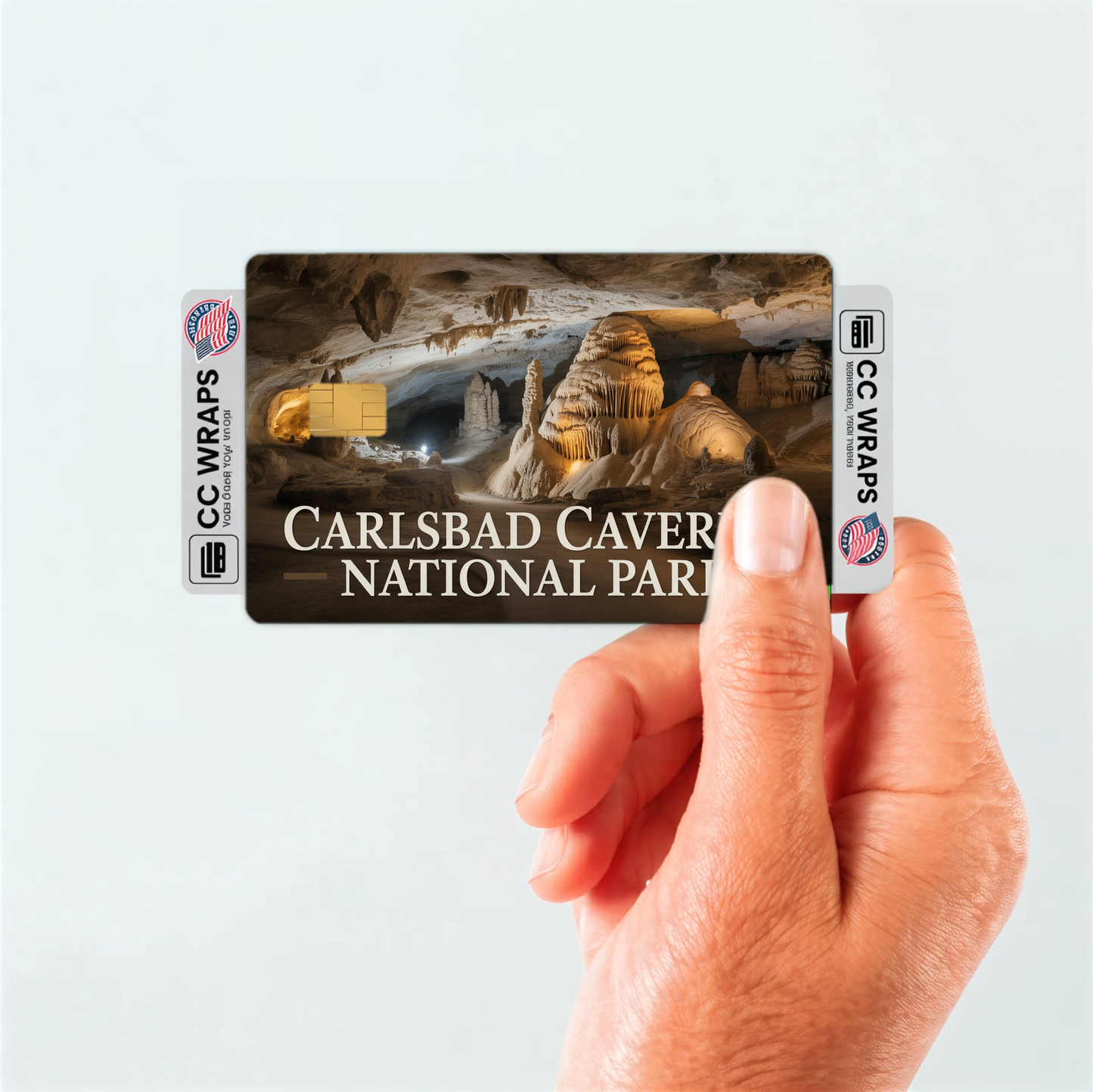 2PK Carlsbad Caverns National Park Credit Card Vinyl Skin Decal