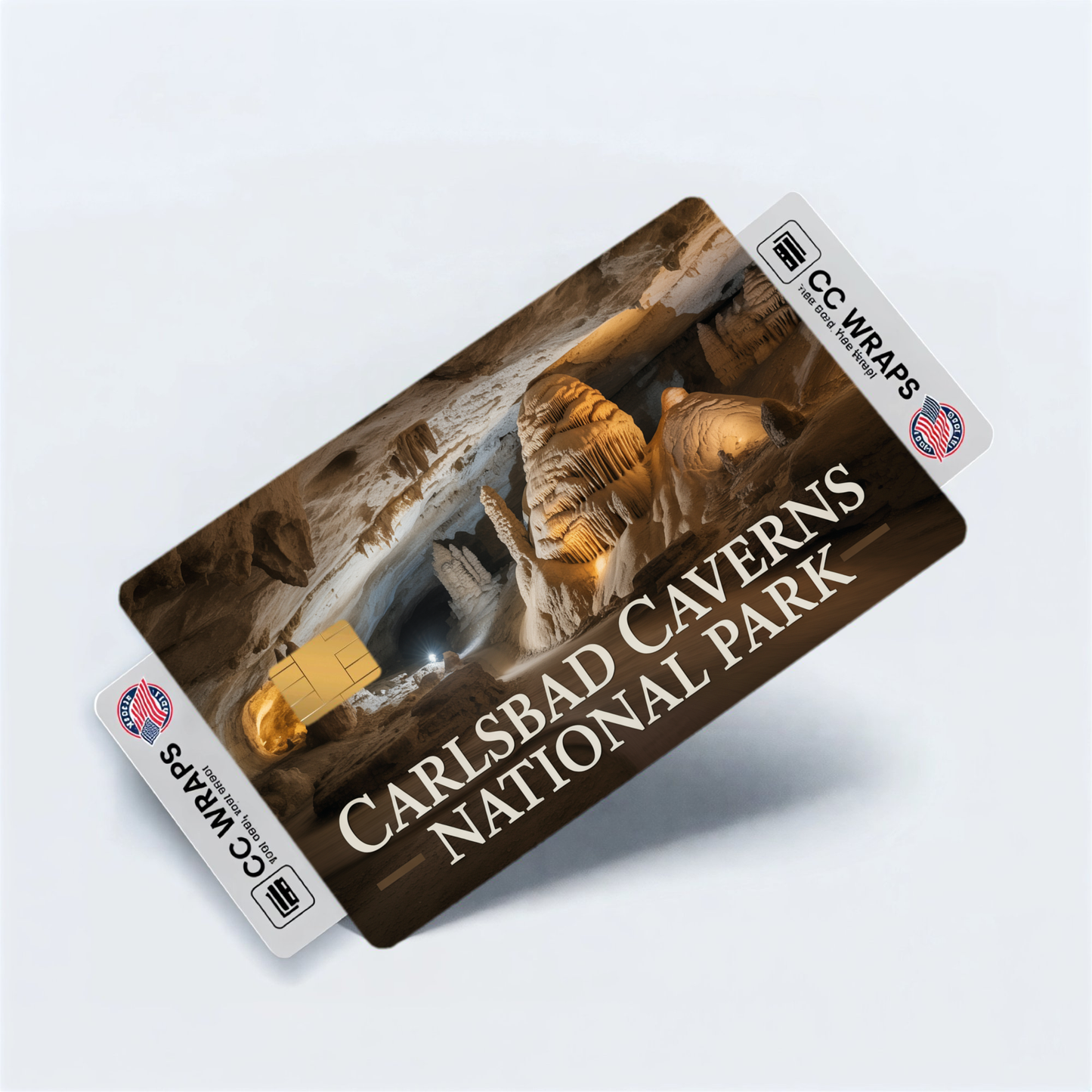 2PK Carlsbad Caverns National Park Credit Card Vinyl Skin Decal