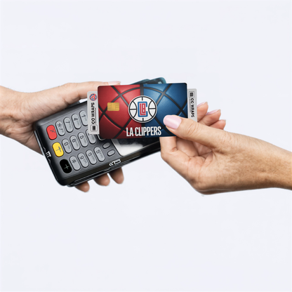 La Clippers Credit Card Skin Sticker | NBA Debit Card Cover