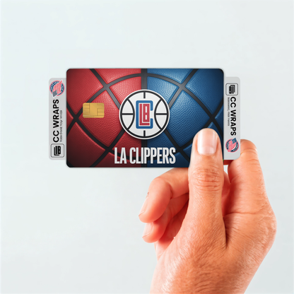 La Clippers Credit Card Skin Sticker | NBA Debit Card Cover