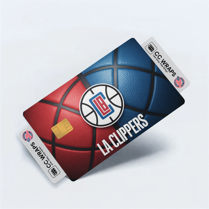 La Clippers Credit Card Skin Sticker | NBA Debit Card Cover