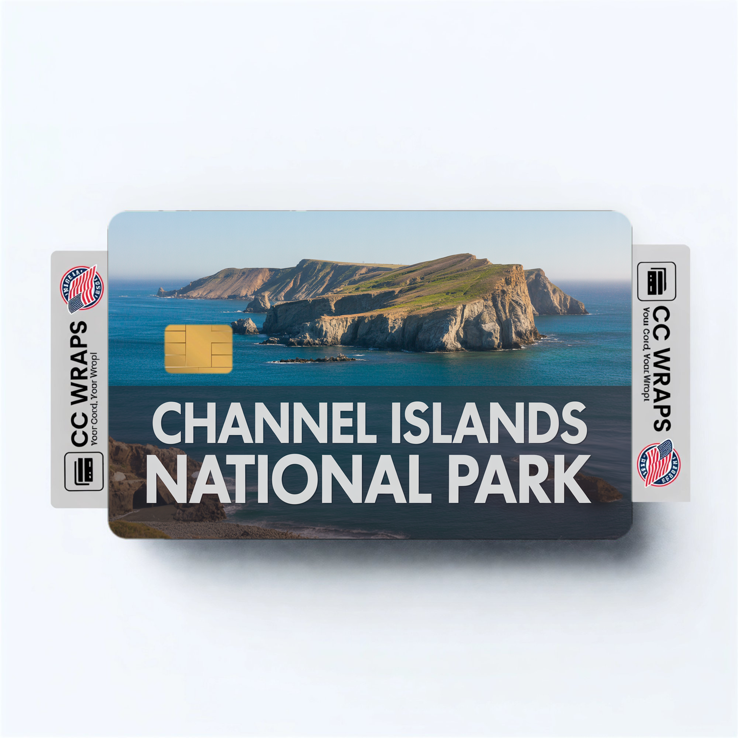 2PK Channel Islands National Park Credit Card Vinyl Skin Decal