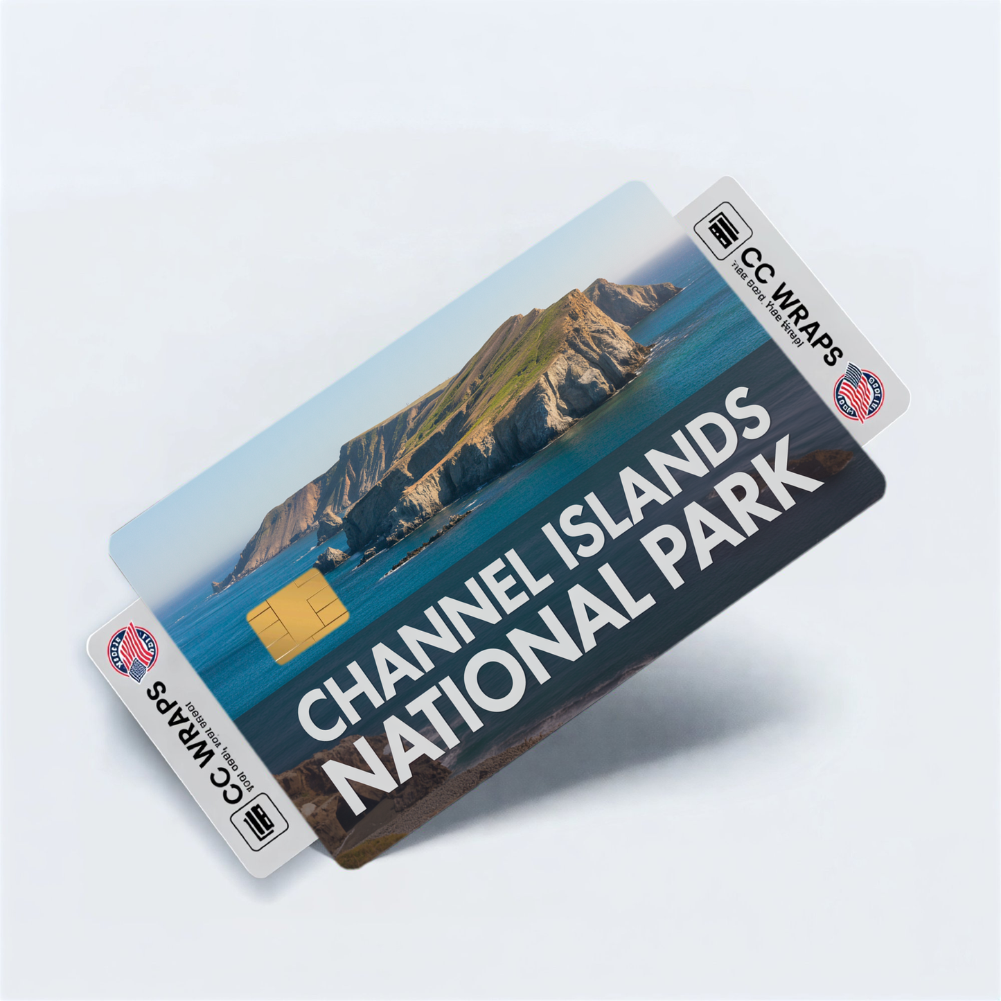 2PK Channel Islands National Park Credit Card Vinyl Skin Decal
