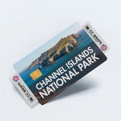 2PK Channel Islands National Park Credit Card Vinyl Skin Decal
