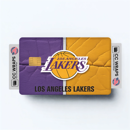 Los Angeles Lakers Credit Card Skin Sticker | NBA Debit Card Cover