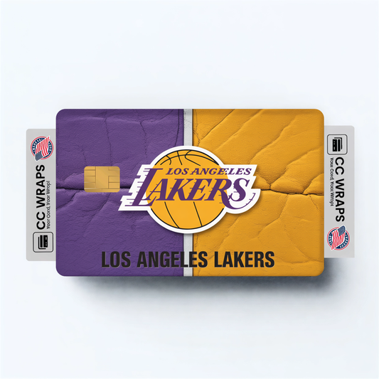 Los Angeles Lakers Credit Card Skin Sticker | NBA Debit Card Cover