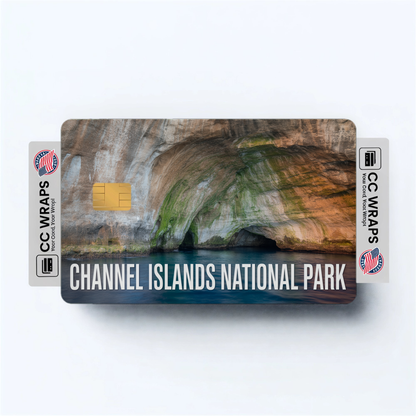 2PK Channel Islands National Park Credit Card Vinyl Skin Decal
