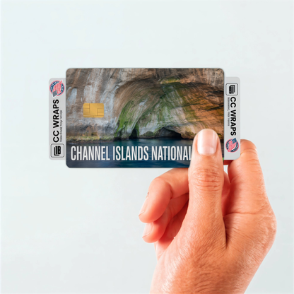 2PK Channel Islands National Park Credit Card Vinyl Skin Decal