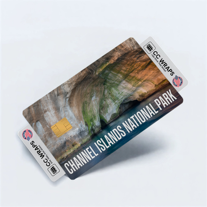 2PK Channel Islands National Park Credit Card Vinyl Skin Decal