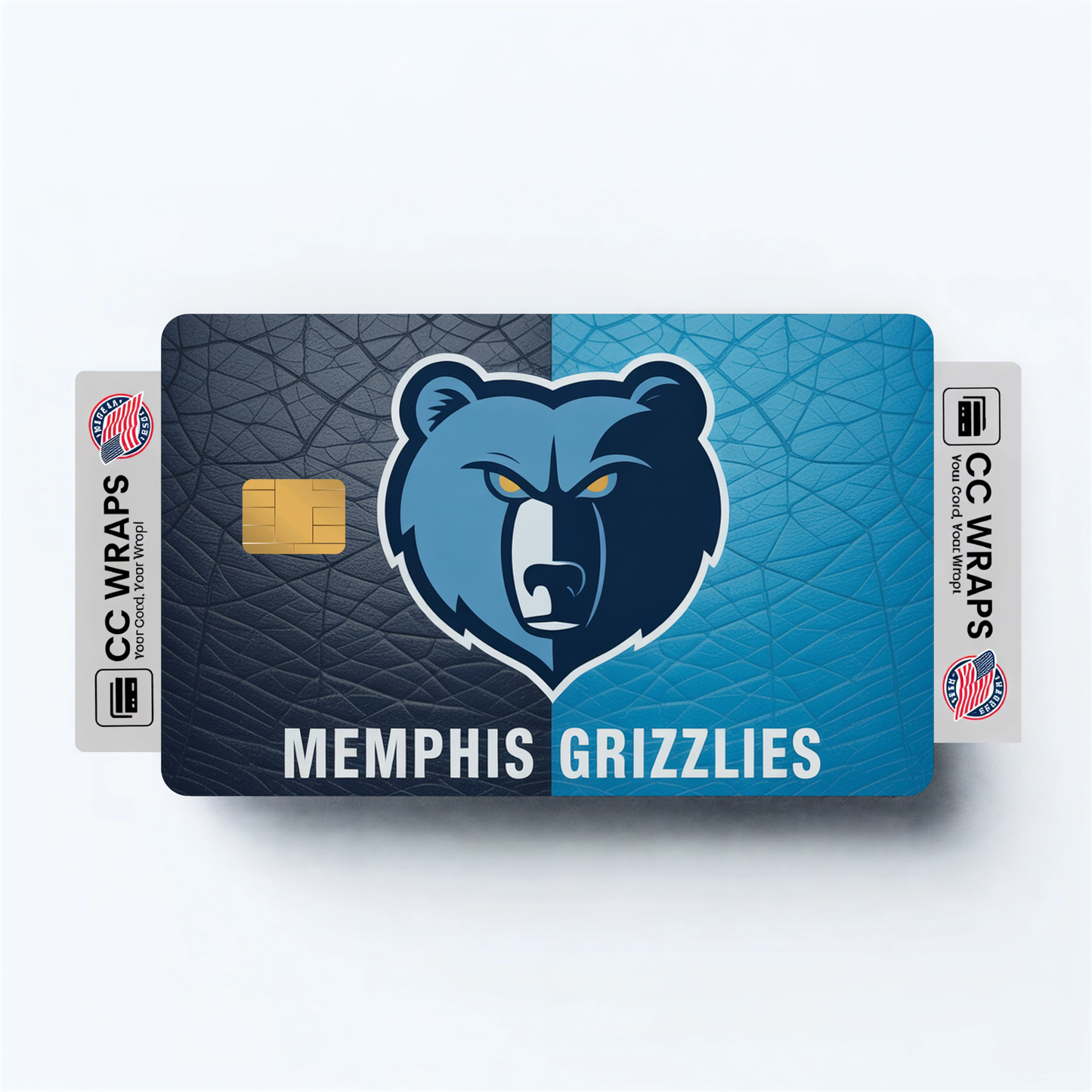 Memphis Grizzlies Credit Card Skin Sticker | NBA Debit Card Cover