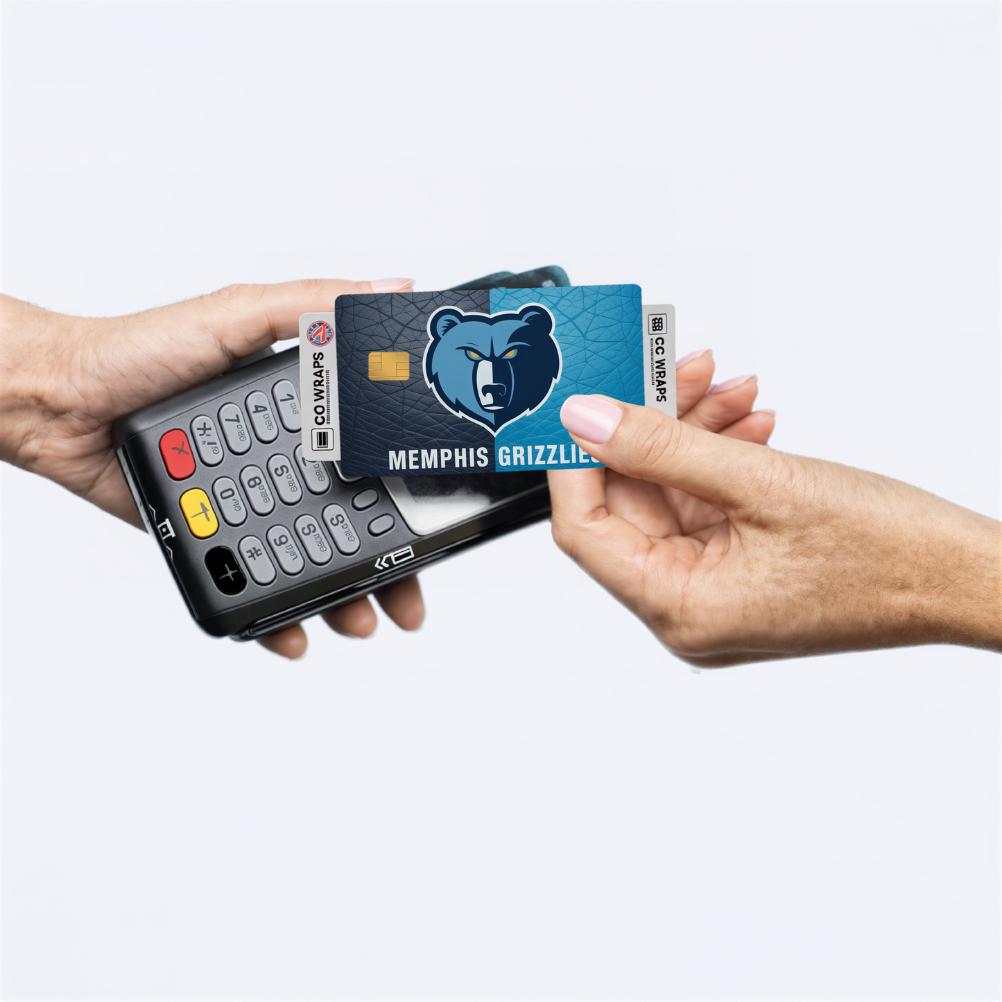 Memphis Grizzlies Credit Card Skin Sticker | NBA Debit Card Cover