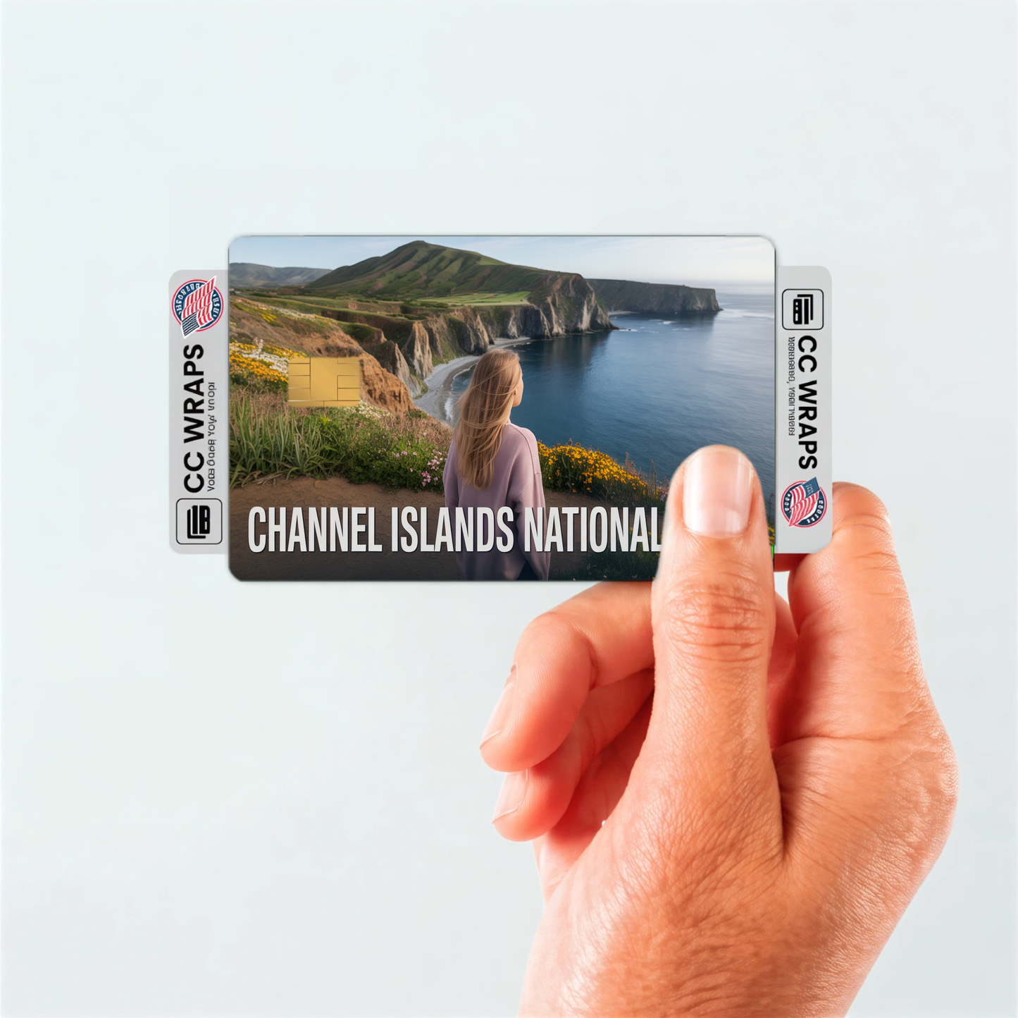 2PK Channel Islands National Park Credit Card Vinyl Skin Decal