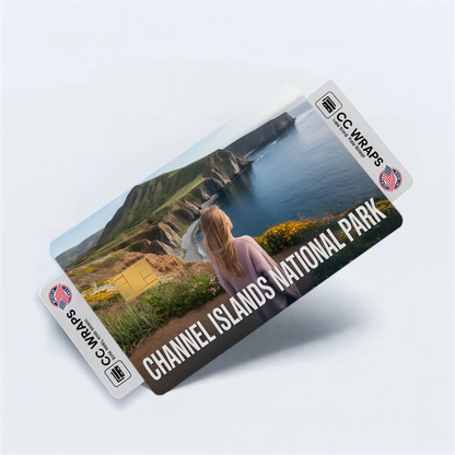 2PK Channel Islands National Park Credit Card Vinyl Skin Decal