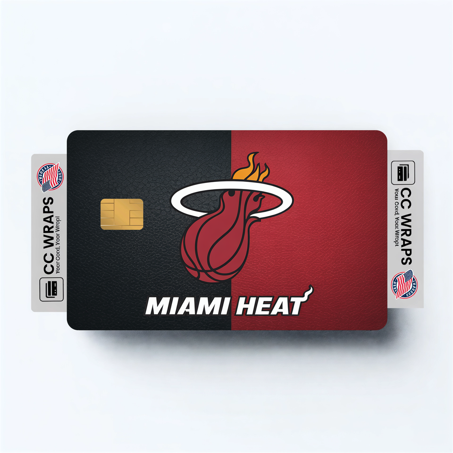 Miami Heat Credit Card Skin Sticker | NBA Debit Card Cover