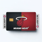Miami Heat Credit Card Skin Sticker | NBA Debit Card Cover