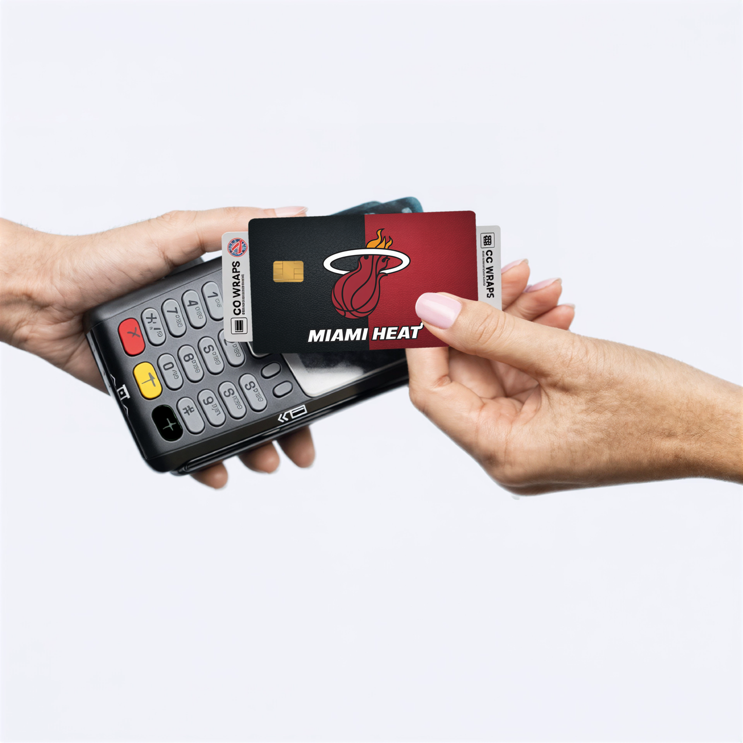 Miami Heat Credit Card Skin Sticker | NBA Debit Card Cover