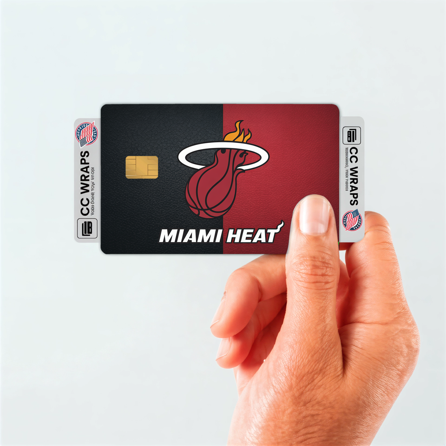 Miami Heat Credit Card Skin Sticker | NBA Debit Card Cover