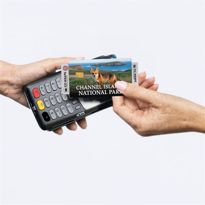 2PK Channel Islands National Park Credit Card Vinyl Skin Decal