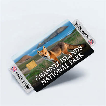 2PK Channel Islands National Park Credit Card Vinyl Skin Decal