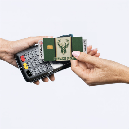 Milwaukee Bucks Credit Card Skin Sticker | NBA Debit Card Cover
