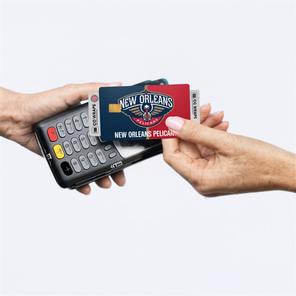New Orleans Pelicans Credit Card Skin Sticker | NBA Debit Card Cover