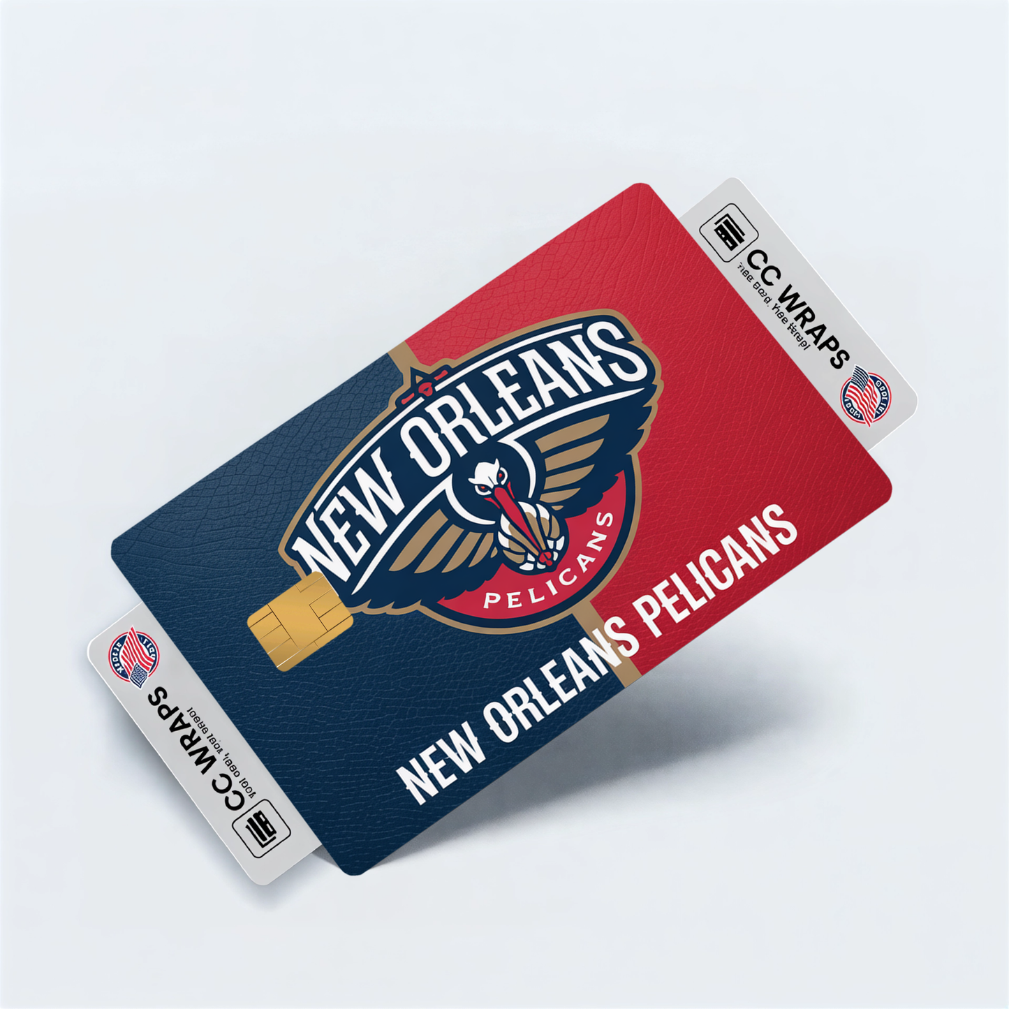 New Orleans Pelicans Credit Card Skin Sticker | NBA Debit Card Cover