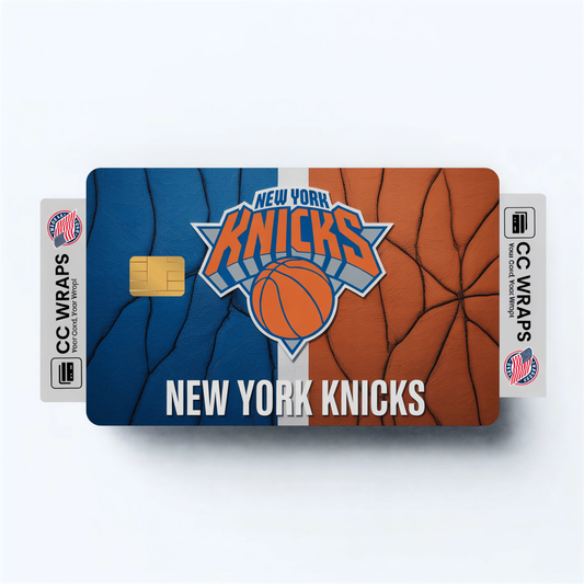 New York Knicks Credit Card Skin Sticker | NBA Debit Card Cover