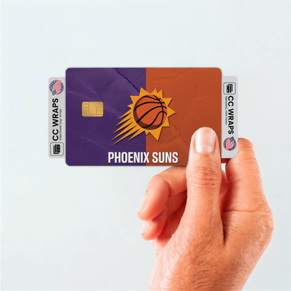 Phoenix Suns Credit Card Skin Sticker | NBA Debit Card Cover
