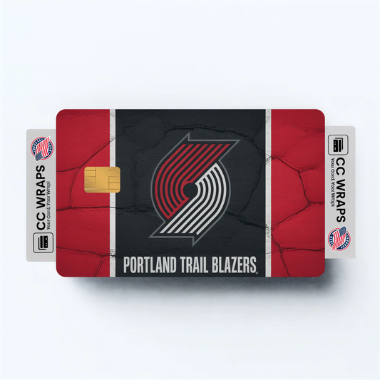 Portland Trail Blazers Credit Card Skin Sticker | NBA Debit Card Cover
