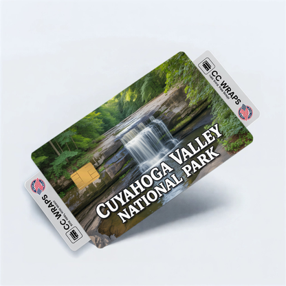 2PK Cuyahoga Valley National Park Credit Card Vinyl Skin Decal