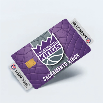 Sacramento Kings Credit Card Skin Sticker | NBA Debit Card Cover
